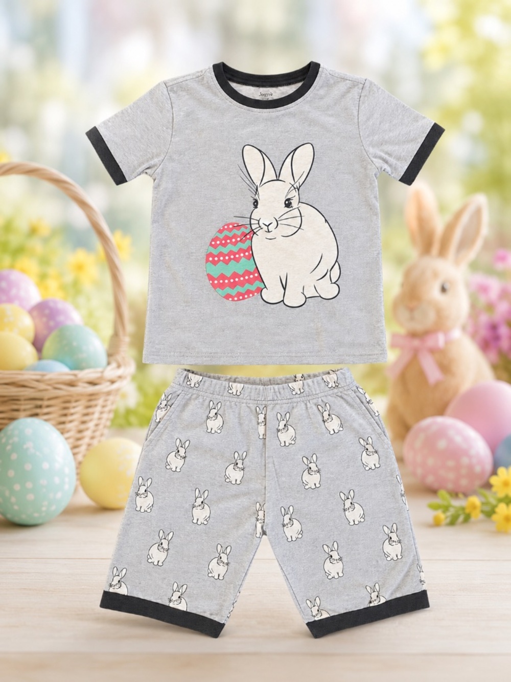 Joyond Boys Easter Bunny Pajama Set – Size 6